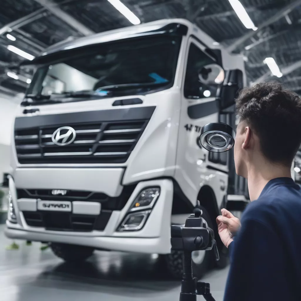 Escolhendo um Hyundai Xcient com Feng Shui