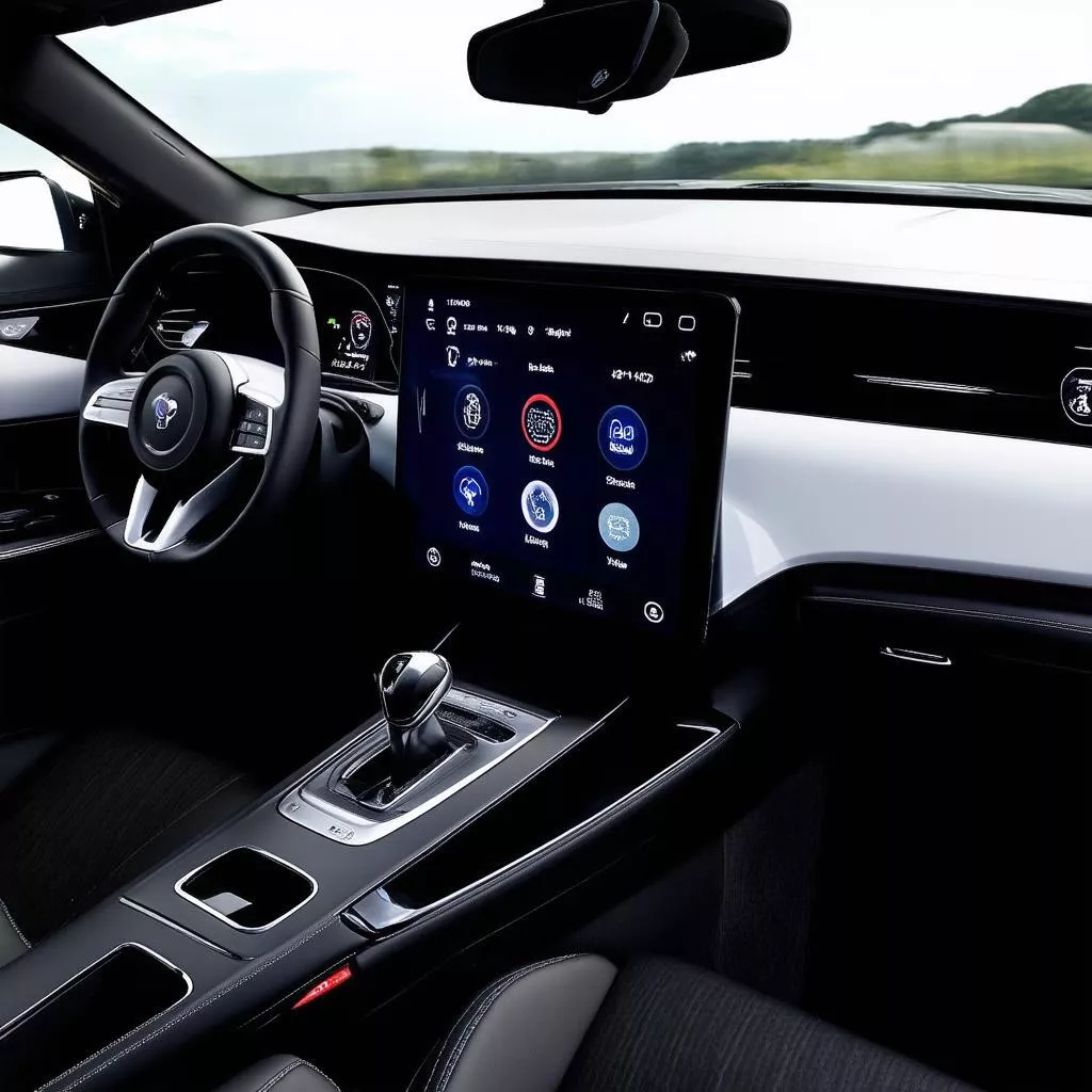 Màn hình Android trên ô tô