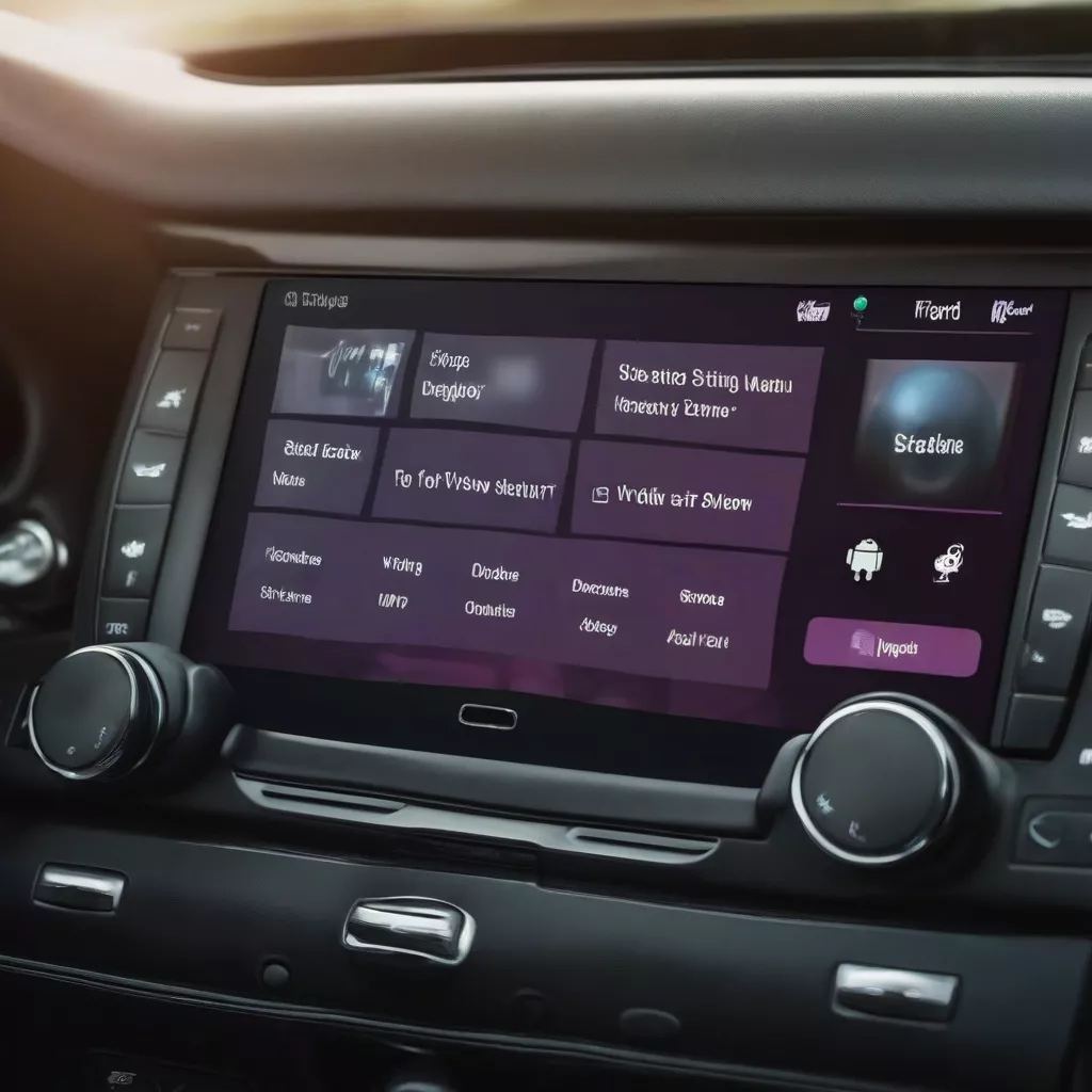 Màn hình DVD Android cho ô tô tải