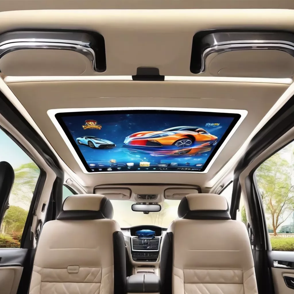 Migliora l'Esperienza di Guida con uno Schermo da Soffitto per Auto