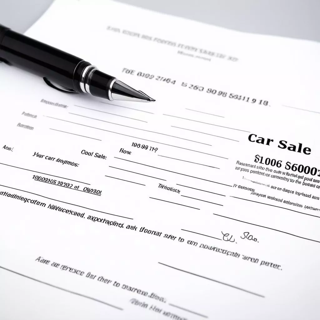 Car Sales Contract: Process and Essential Tips