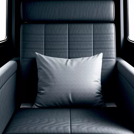Sleeper cab seat model