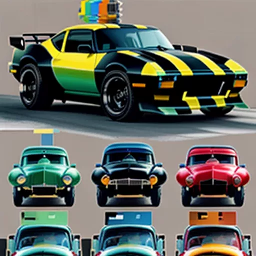 Memilih warna mobil yang sesuai dengan elemen