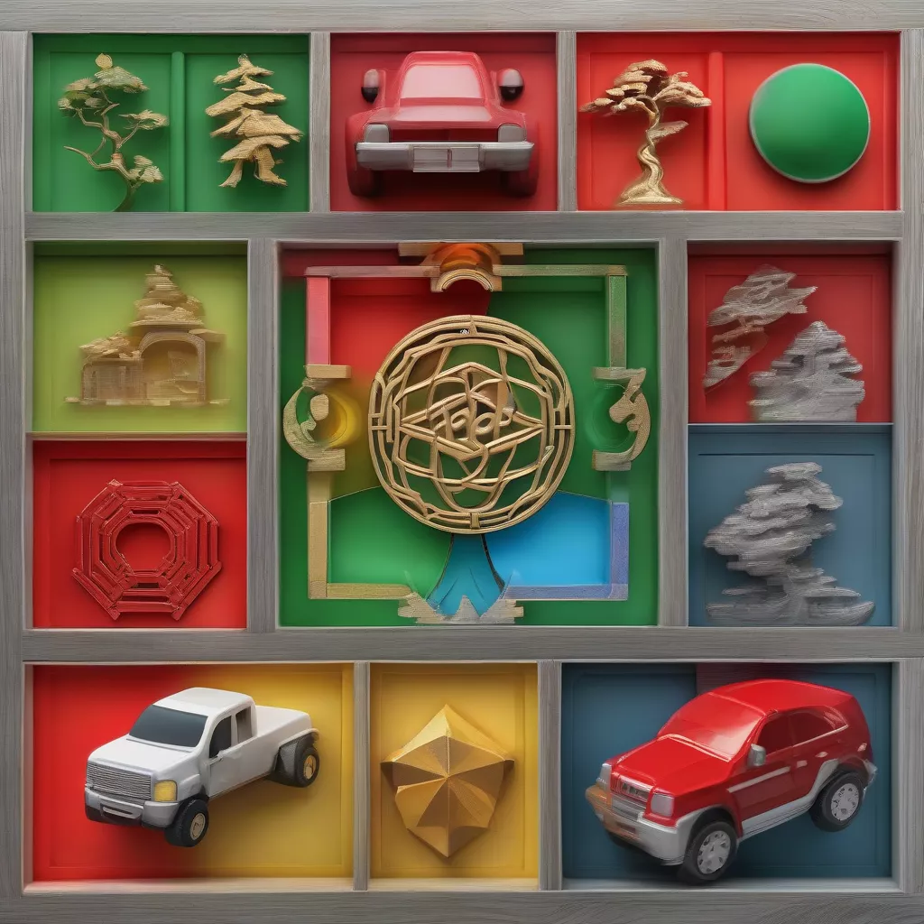 Farben, die im Feng Shui als glücksbringend gelten