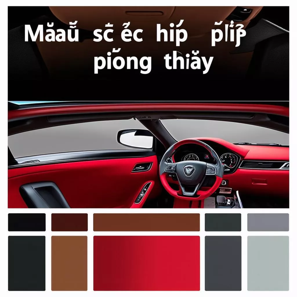 Feng Shui Car Floor Mat Colors