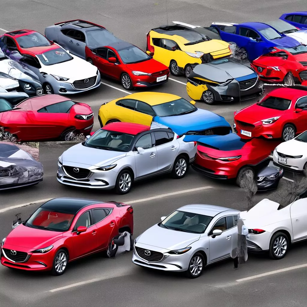 Màu xe Mazda hợp phong thủy