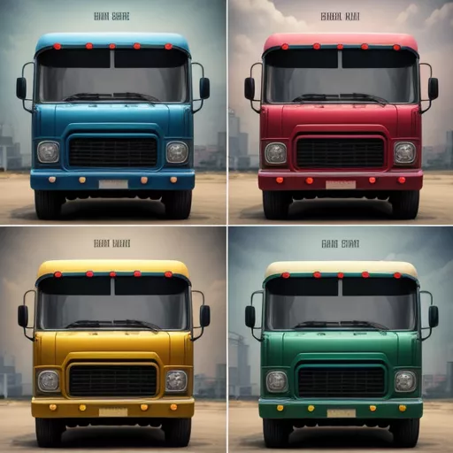 Màu xe tải hợp phong thủy