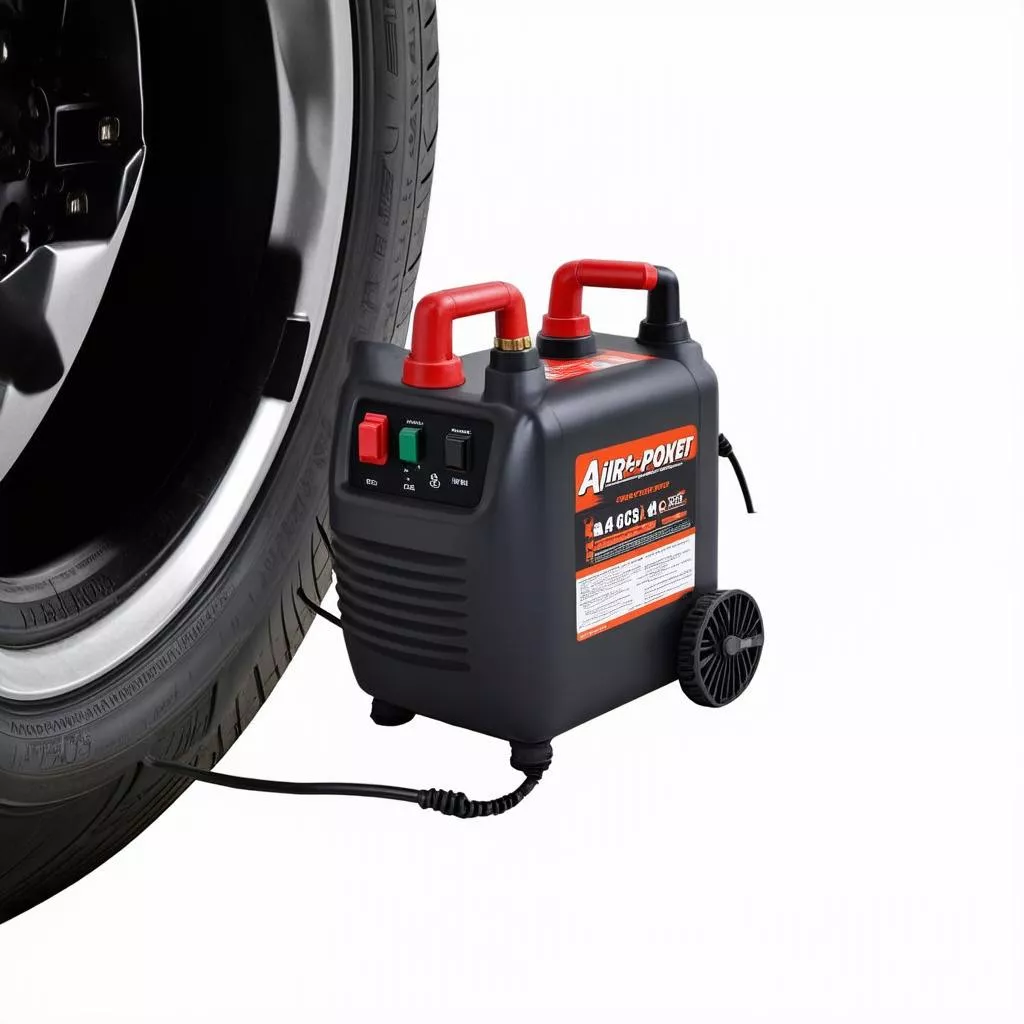 Máy bơm hơi lốp ô tô bằng điện 12V: Vật bất ly thân của mọi tài xế