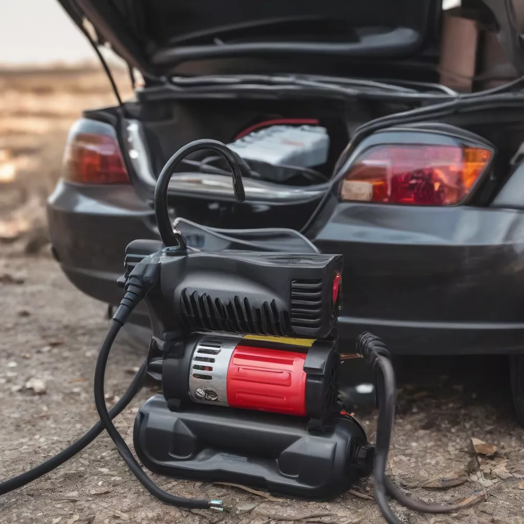 Portable 12V Car Tire Inflator: Your Roadside Savior