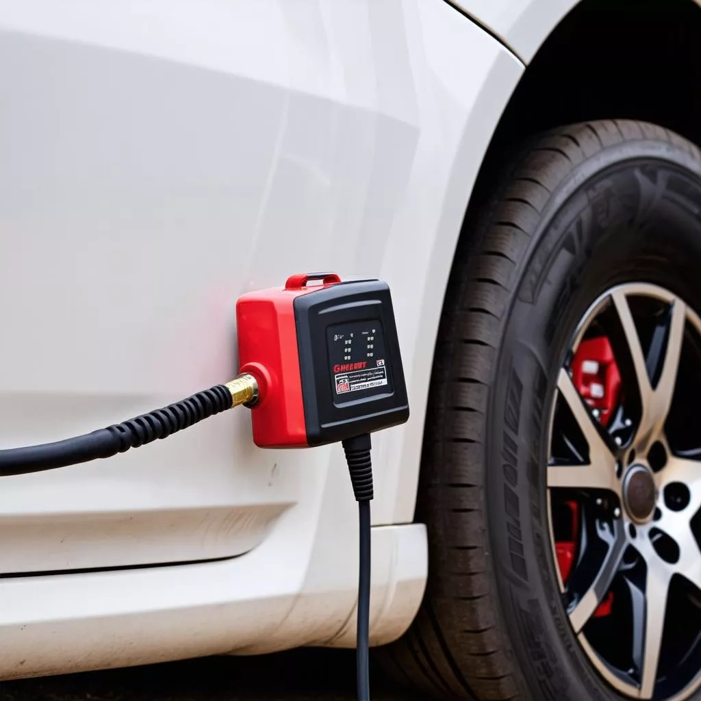 Máy bơm lốp xe ô tô