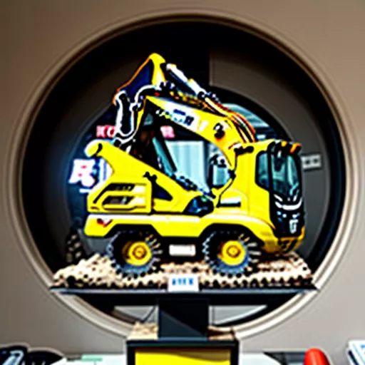 Minibagger beim Händler Xe Tải Hà Nội