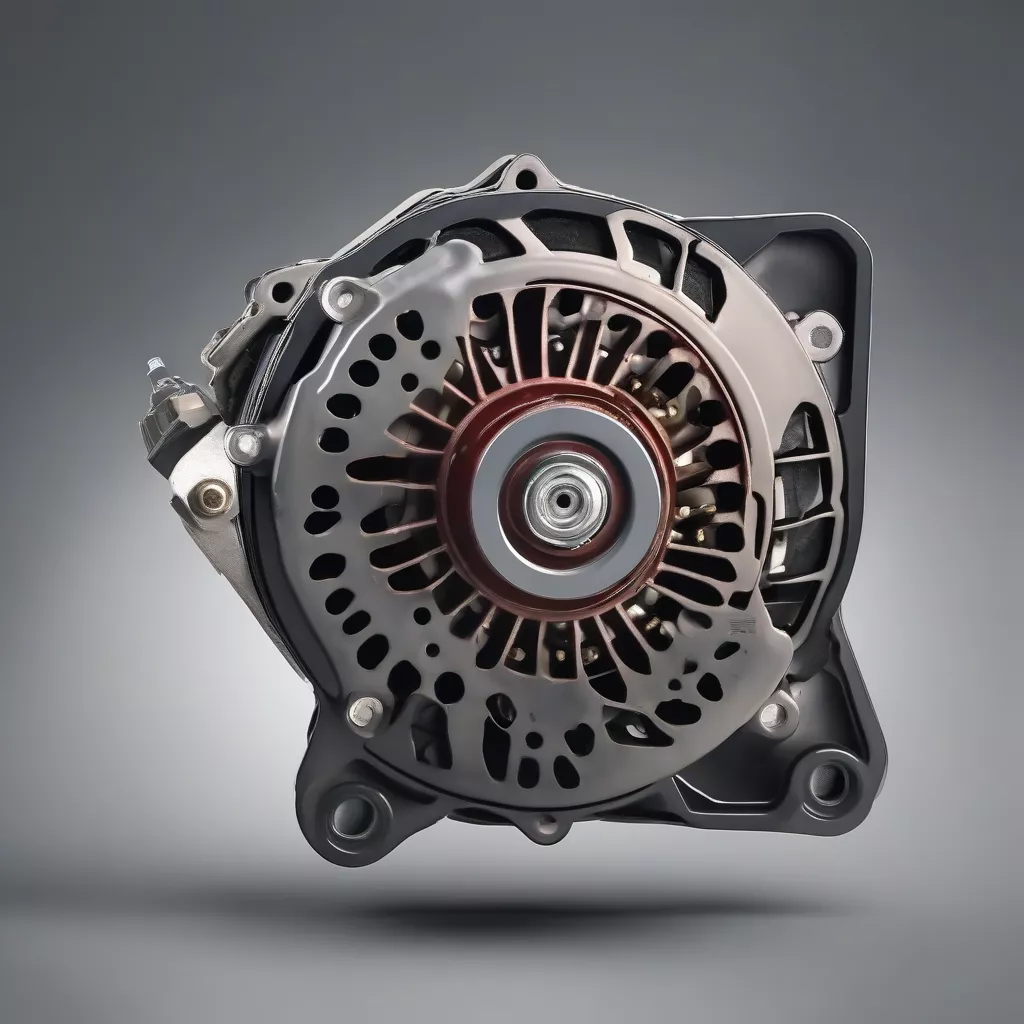 Faulty truck alternator