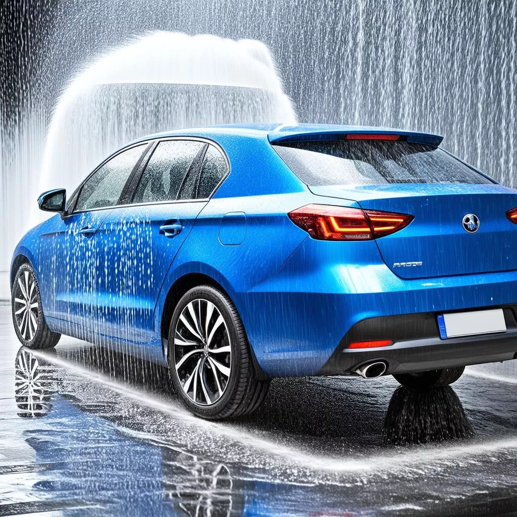 Máy rửa xe ô tô tự động: Lựa chọn thông minh cho tiệm rửa xe hiện đại