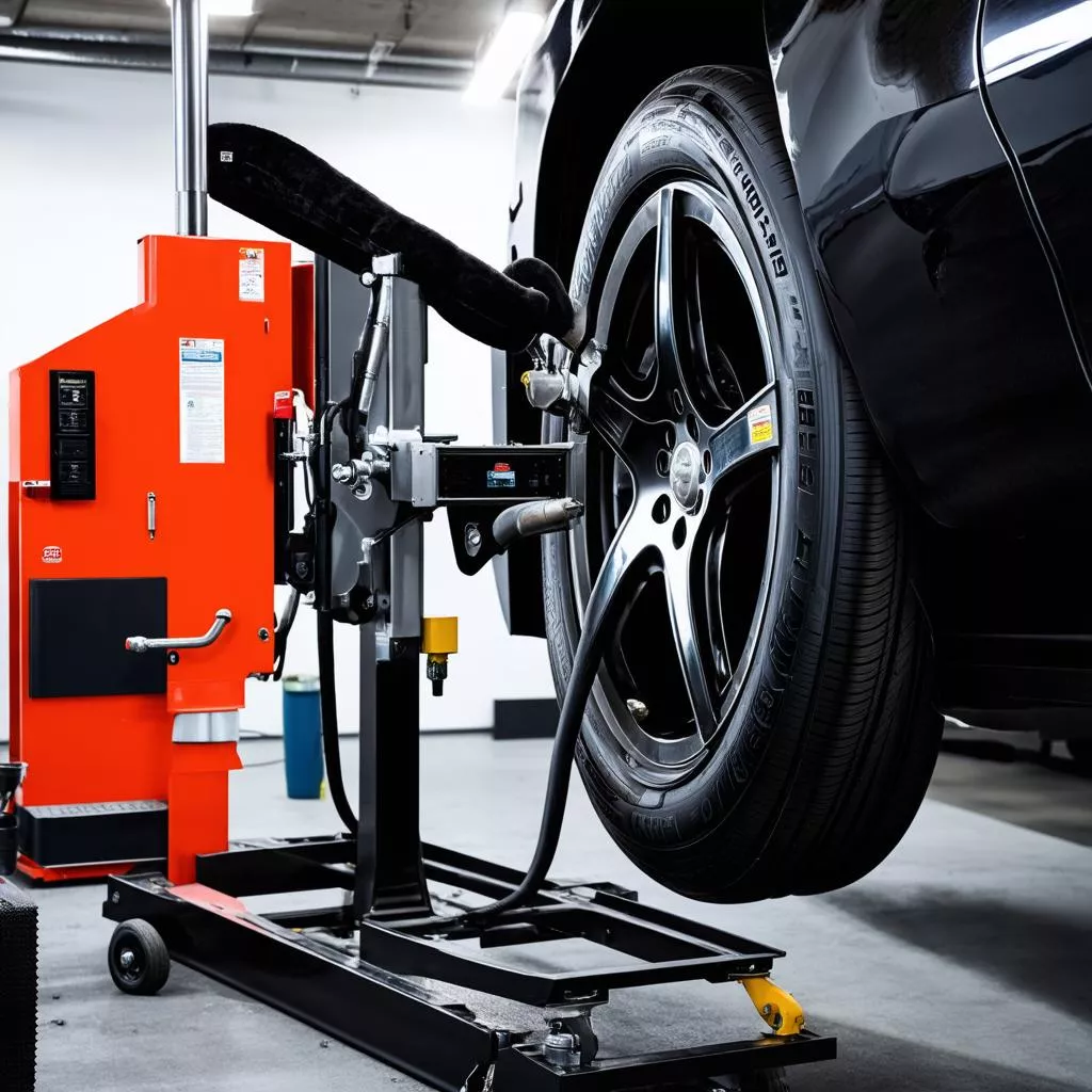 Máy Tháo Lốp Ô Tô: Trợ Thủ Đắc Lực Cho Gara Xe Tải Hiện Đại