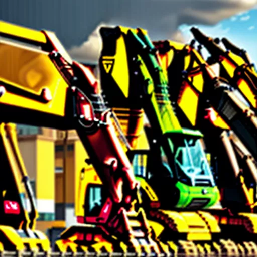 Different brands of Excavator 55