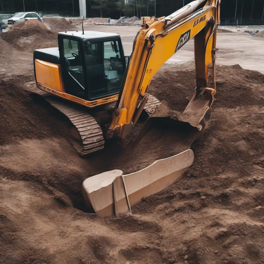 Máy xúc đào đất