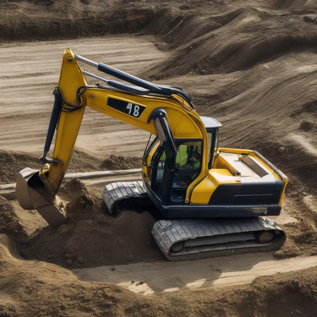 Máy xúc đất nhỏ: Giải pháp tối ưu cho công trình nhỏ hẹp