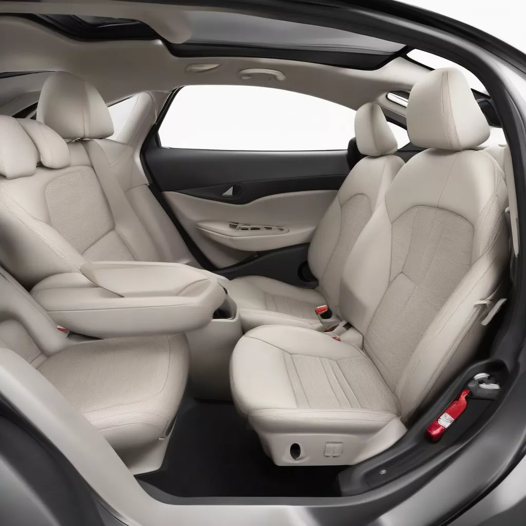 Mazda 2 nội thất