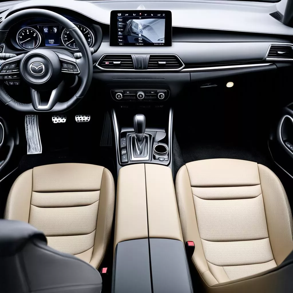 Interior do Mazda 6 2019