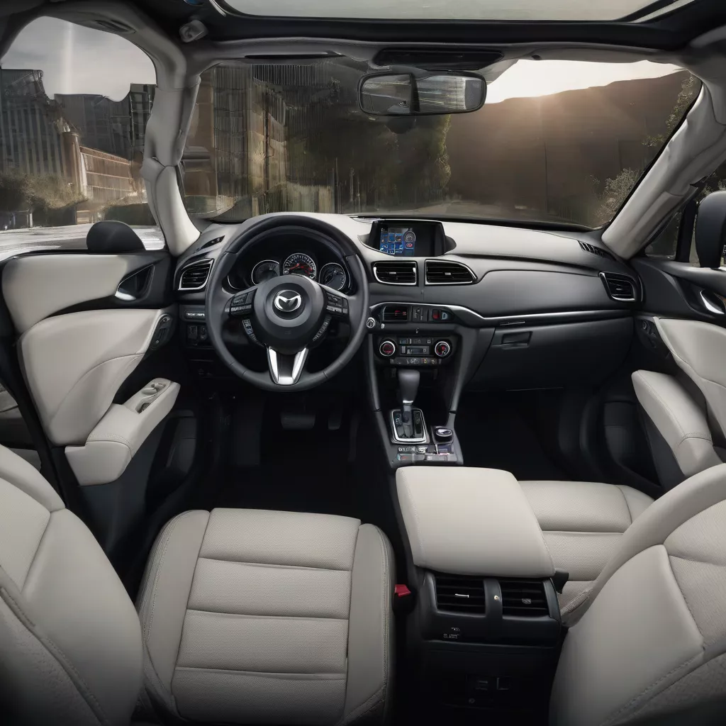 Nội thất Mazda CX 5 2017