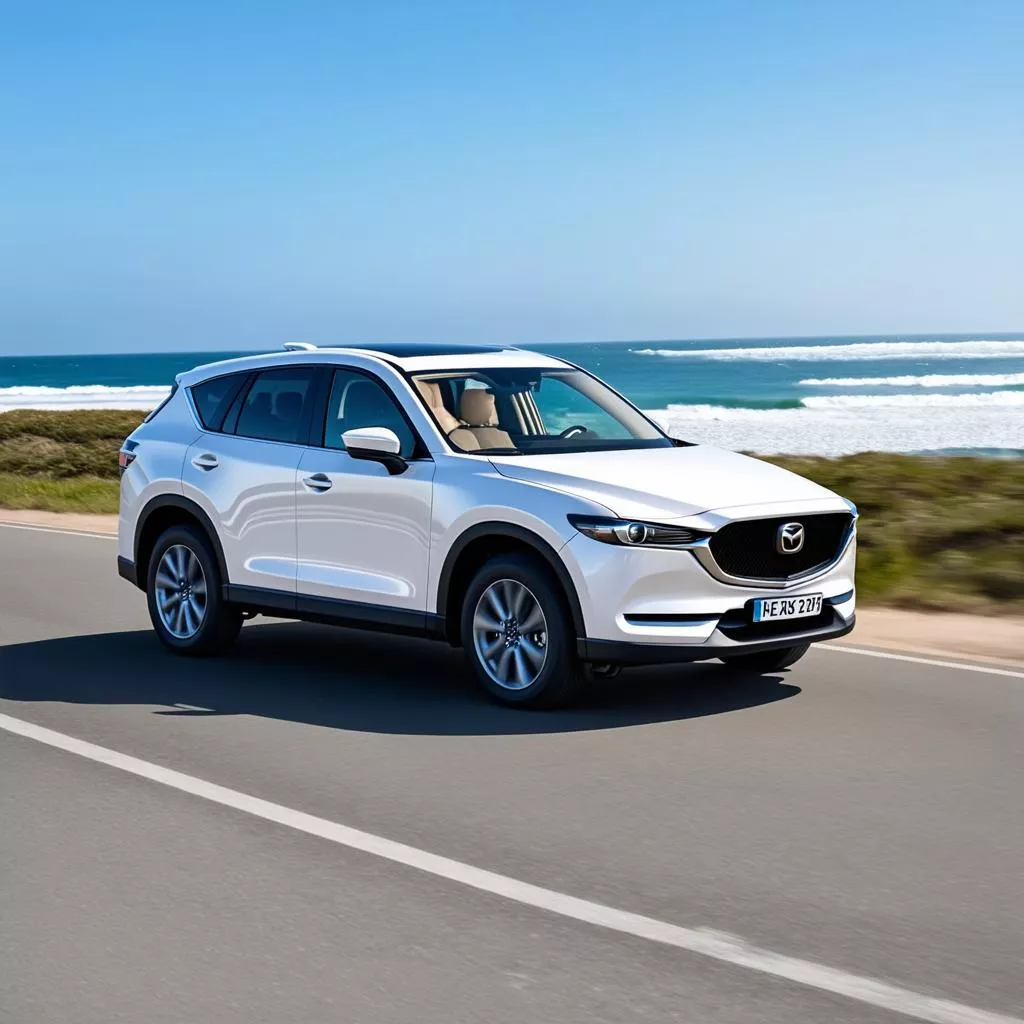 Mazda CX5 2018 màu trắng