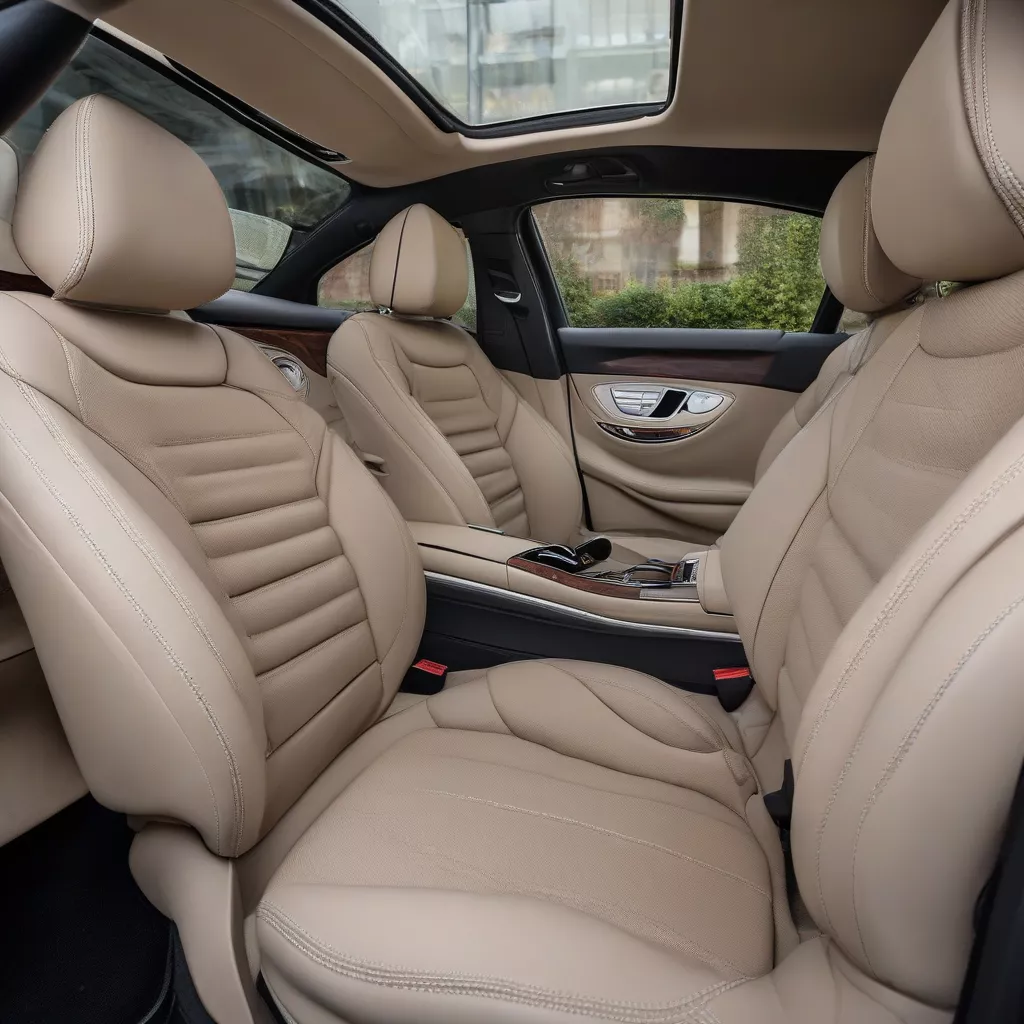 Mercedes C200 Cũ Nội Thất