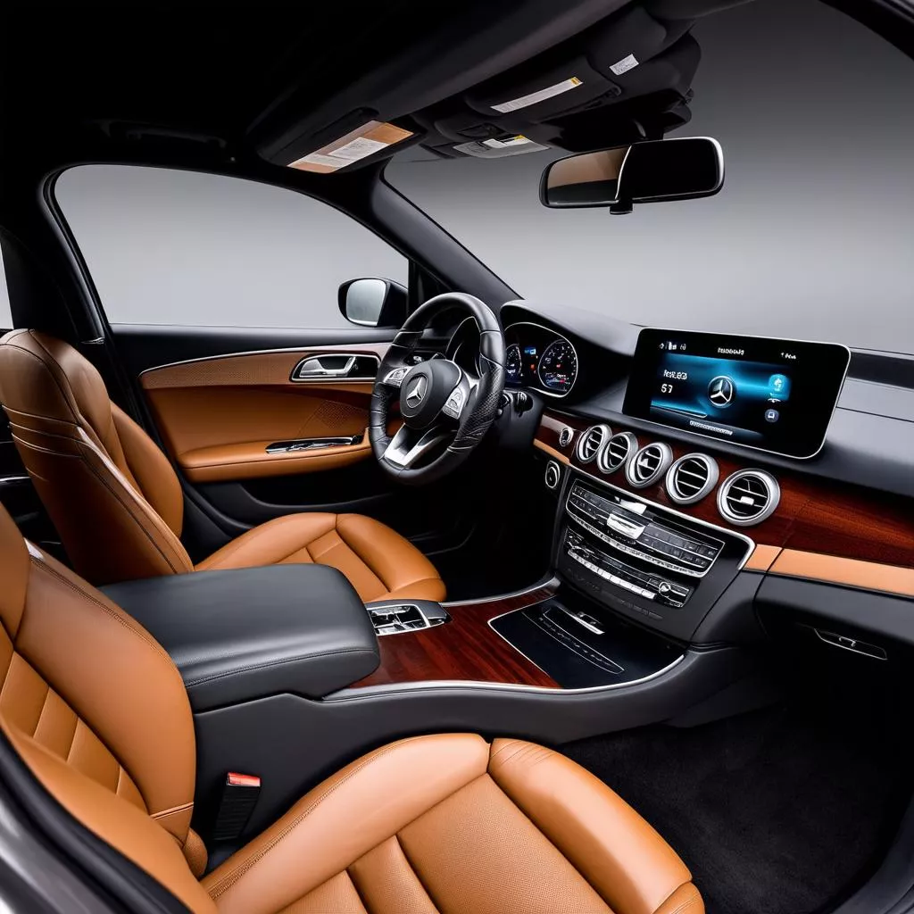 Mercedes-Benz C300 interior