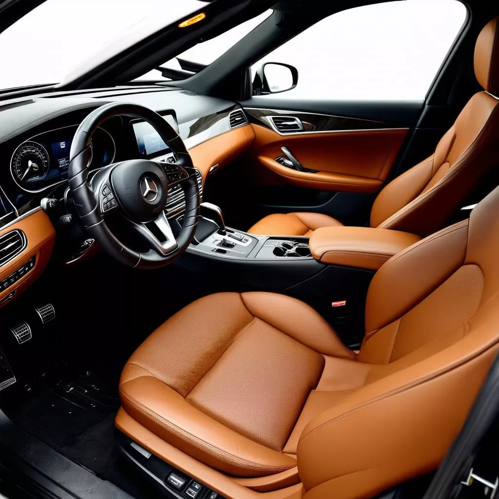 Mercedes E300 Interior