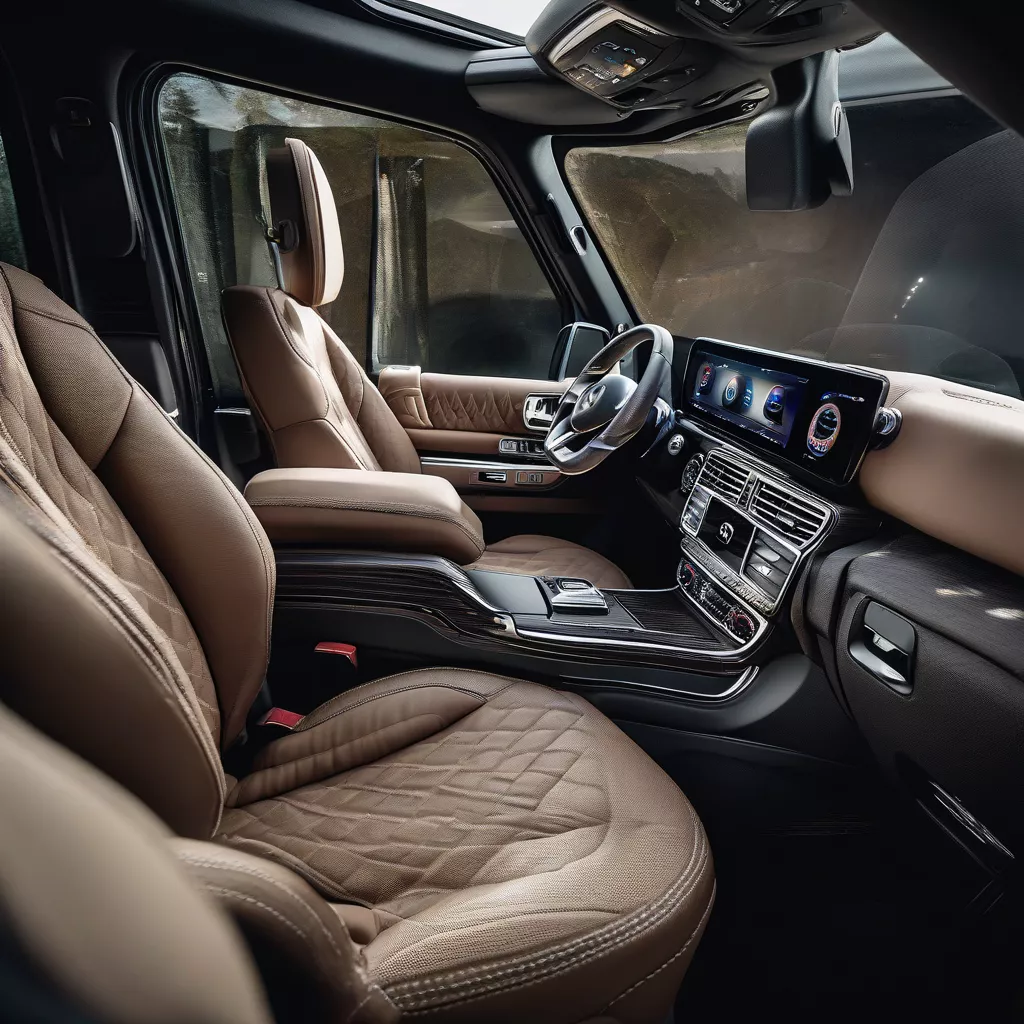 Interior do Mercedes G63