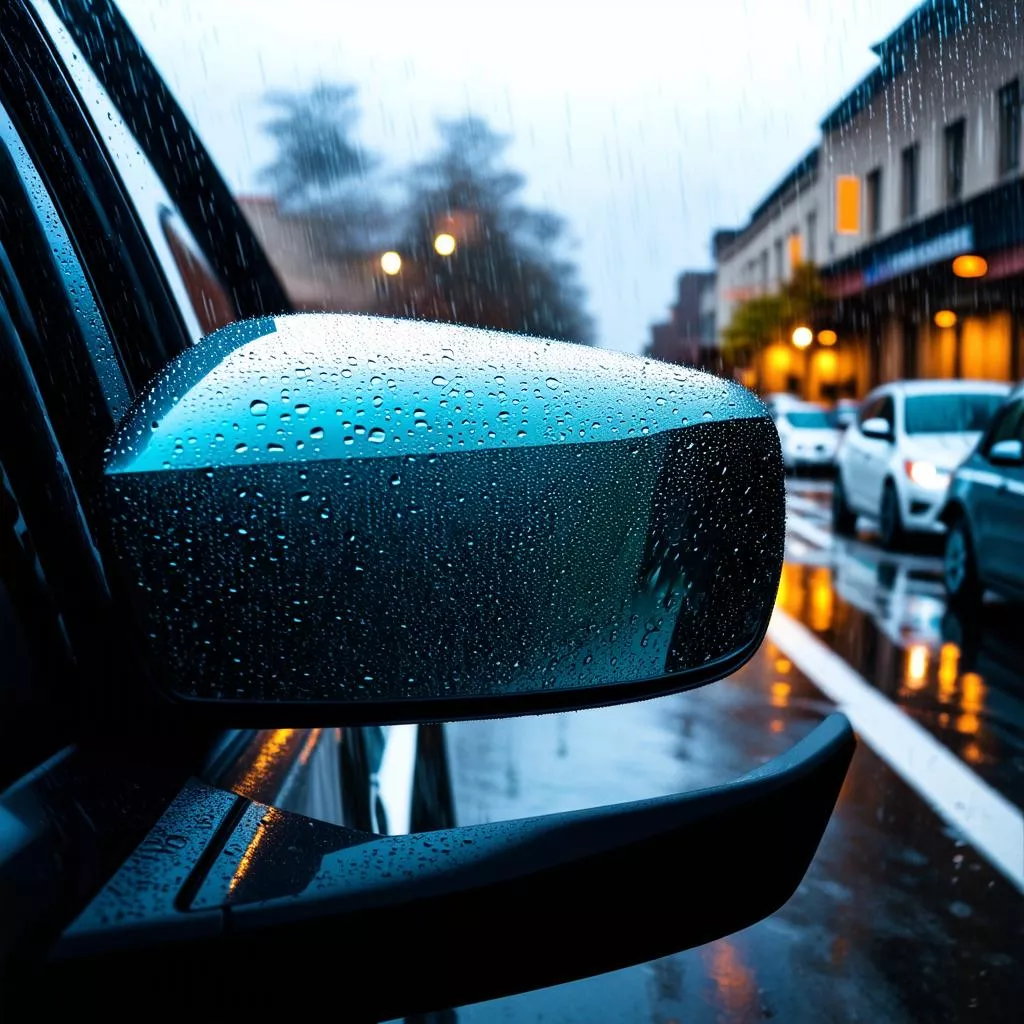 Anti-Rain Car Mirror Film: Enhance Visibility in Bad Weather