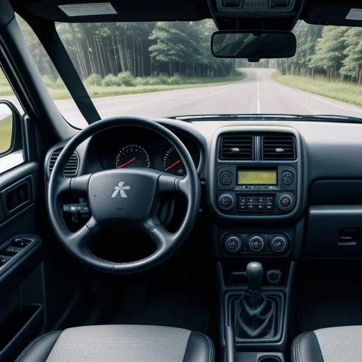 Mitsubishi Canter 1995 nội thất