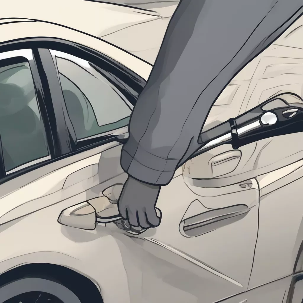 Safe car door opening