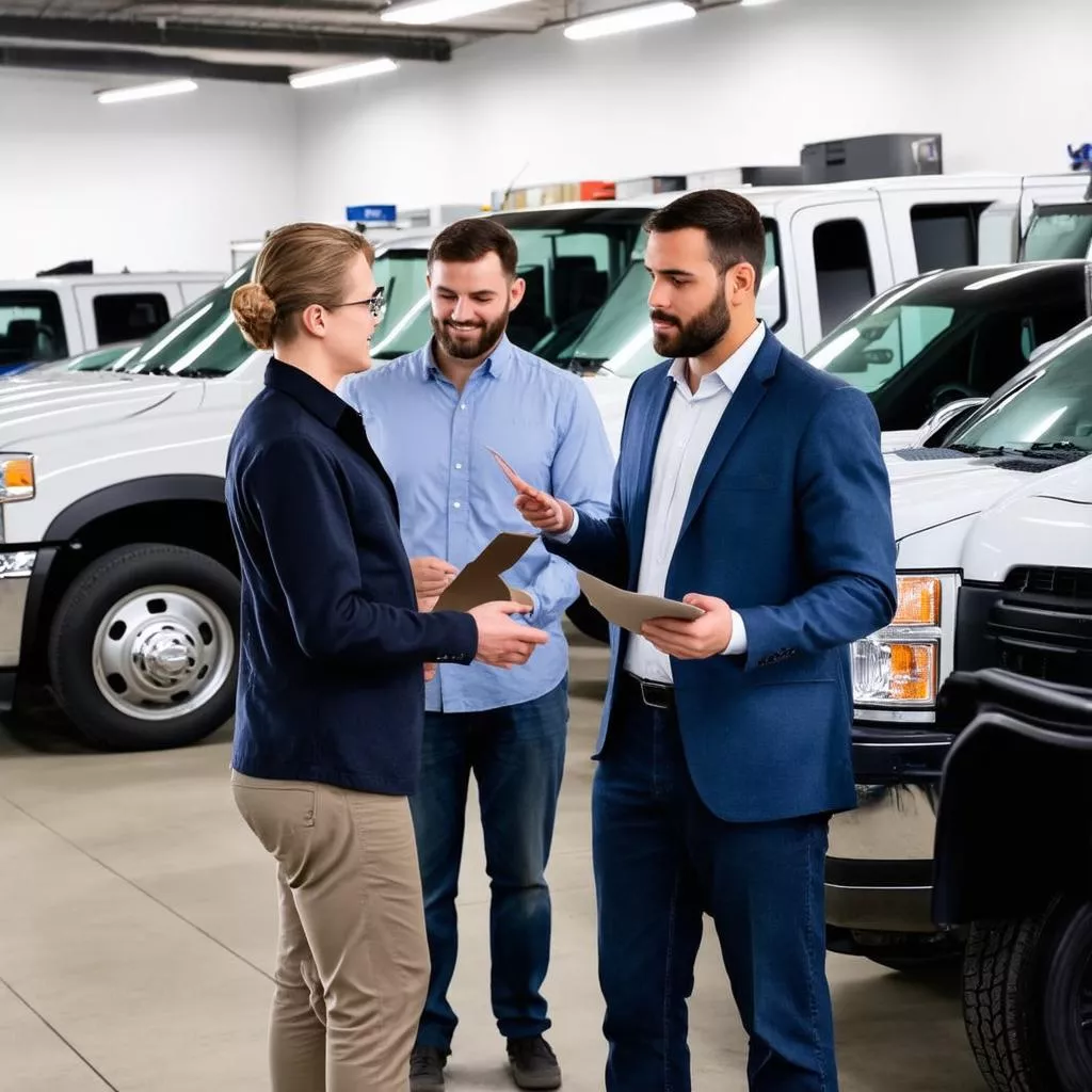 Achat et vente de camions d'occasion