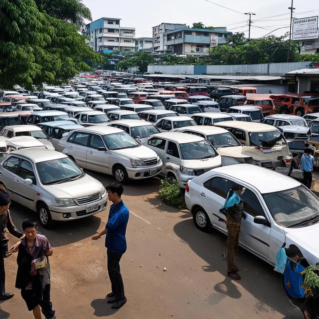 Mua bán xe ô tô cũ tại Thái Nguyên