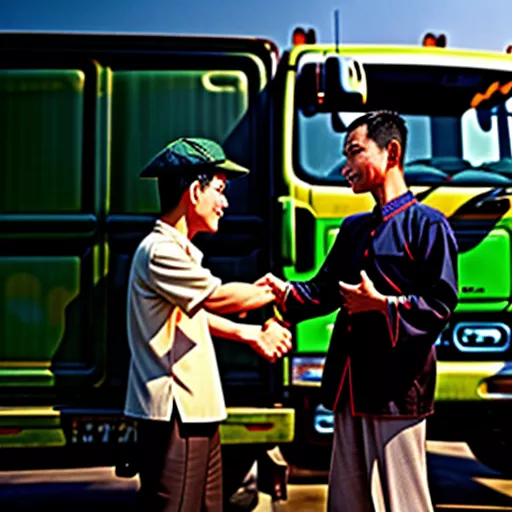 Giao dịch mua bán xe tải cũ