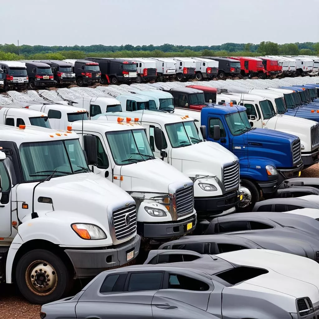 Buying and selling used trucks