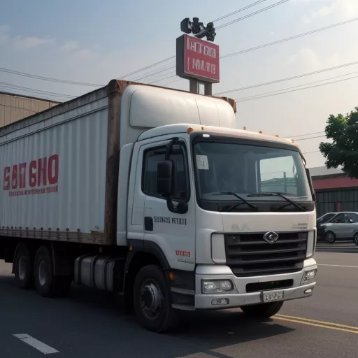 Marché de camions d'occasion à Hanoi
