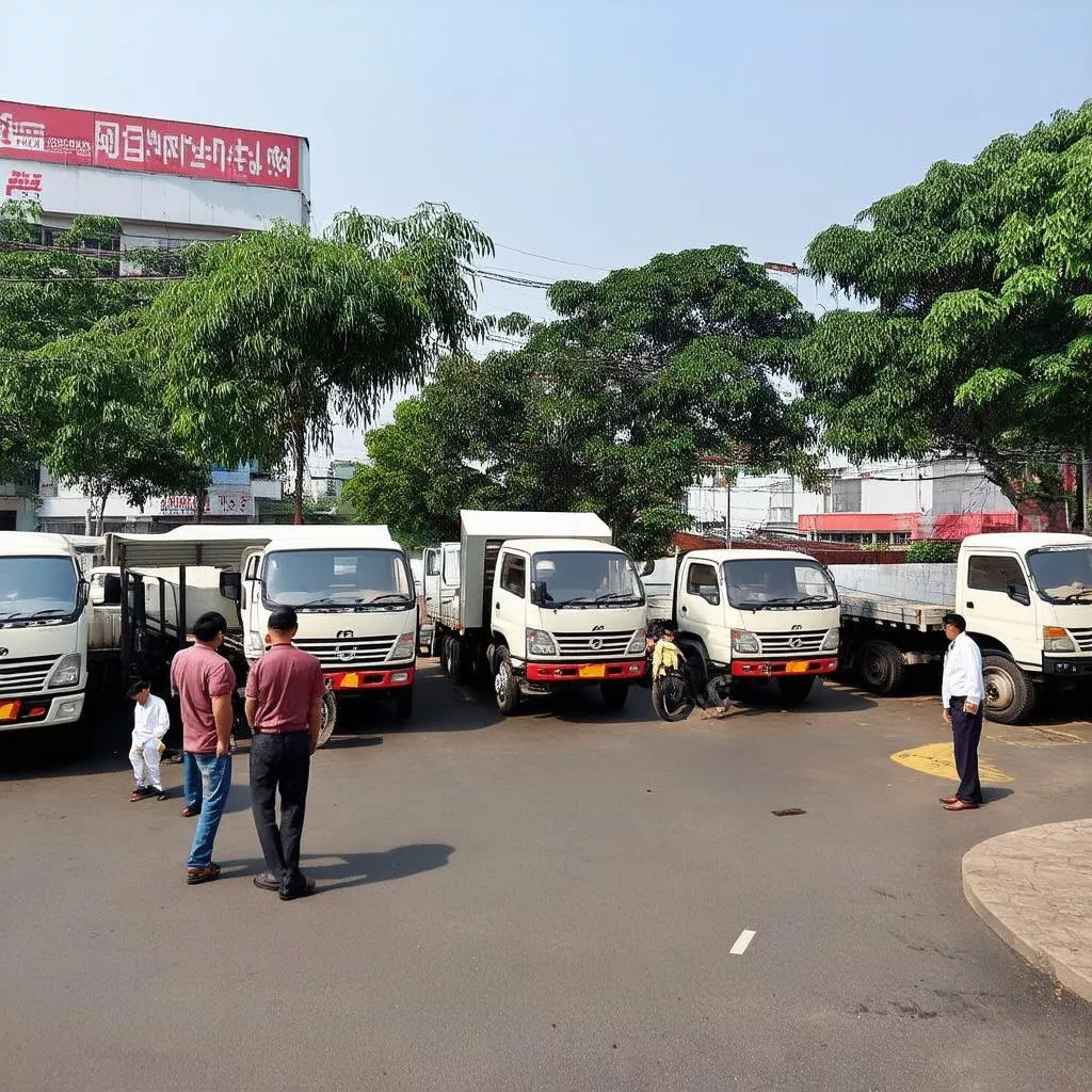 Used truck sales in Hanoi