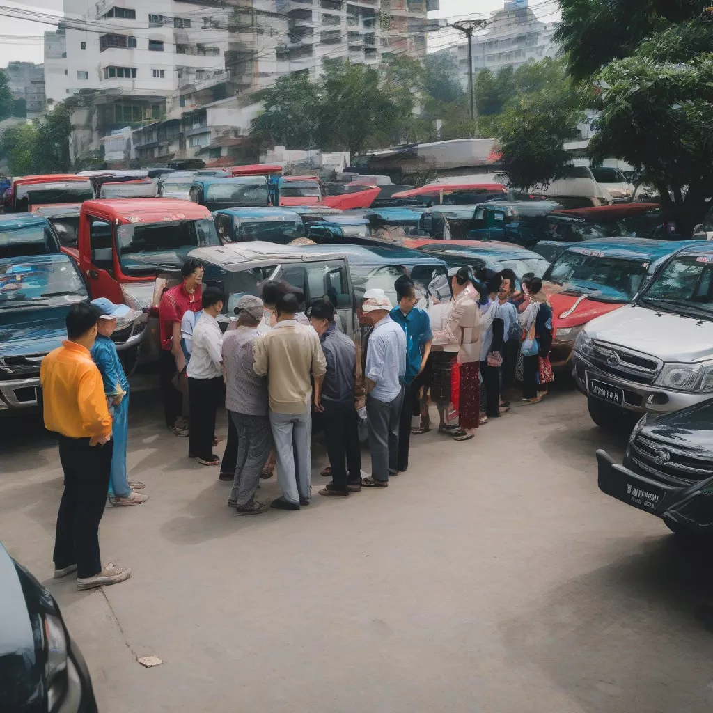 Mua bán xe tải cũ tại Hà Nội