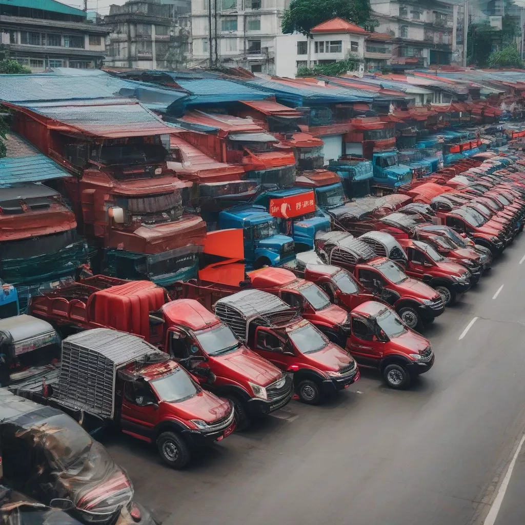 Mua bán xe tải tại Hà Nội