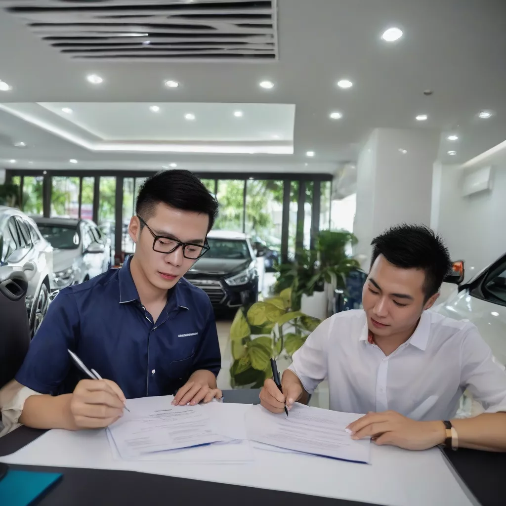 하노이에서 자동차 보험 구매