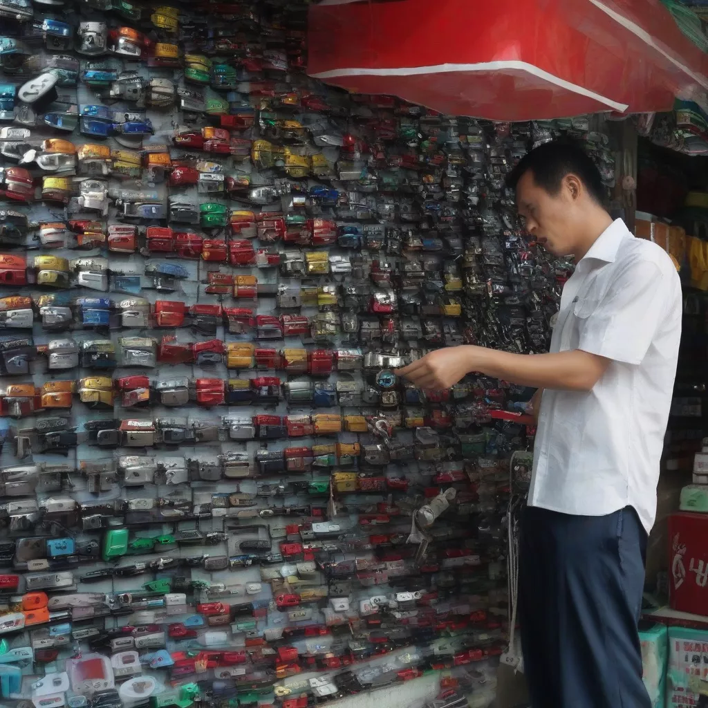 Mua bật lửa móc khóa ô tô ở đâu?