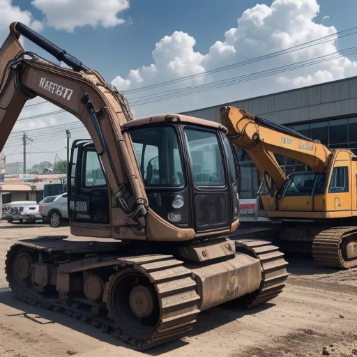 Mua máy xúc cũ tại Hà Nội