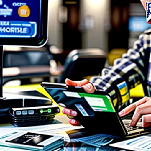 Compra online de taxas de portagem através de aplicação