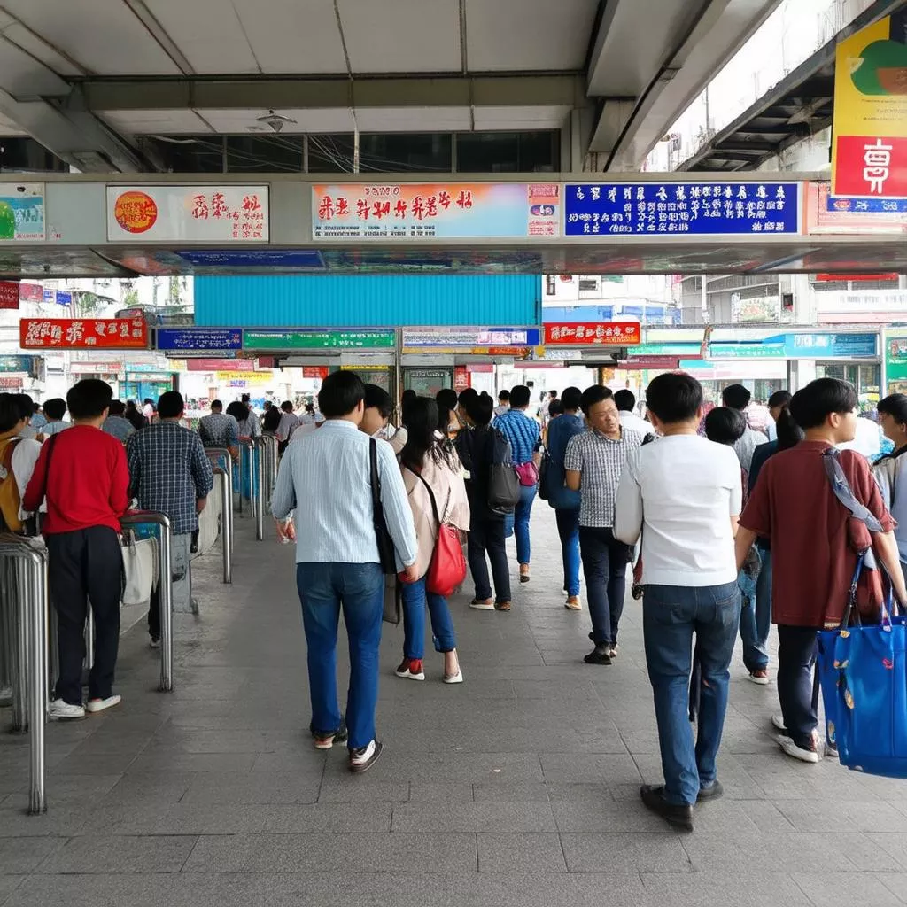 Mua vé xe tại Hà Nội