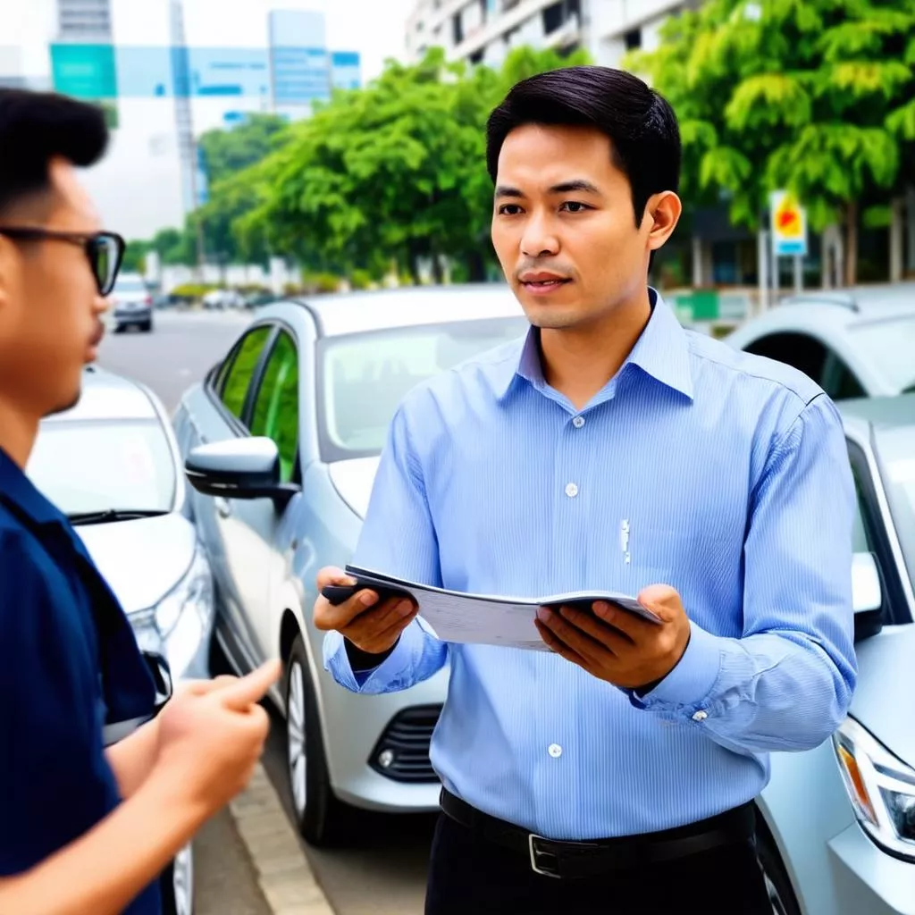 Tư vấn mua xe ô tô cũ trả góp