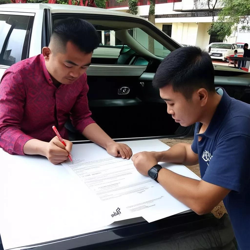 Mua xe ô tô tại Lào