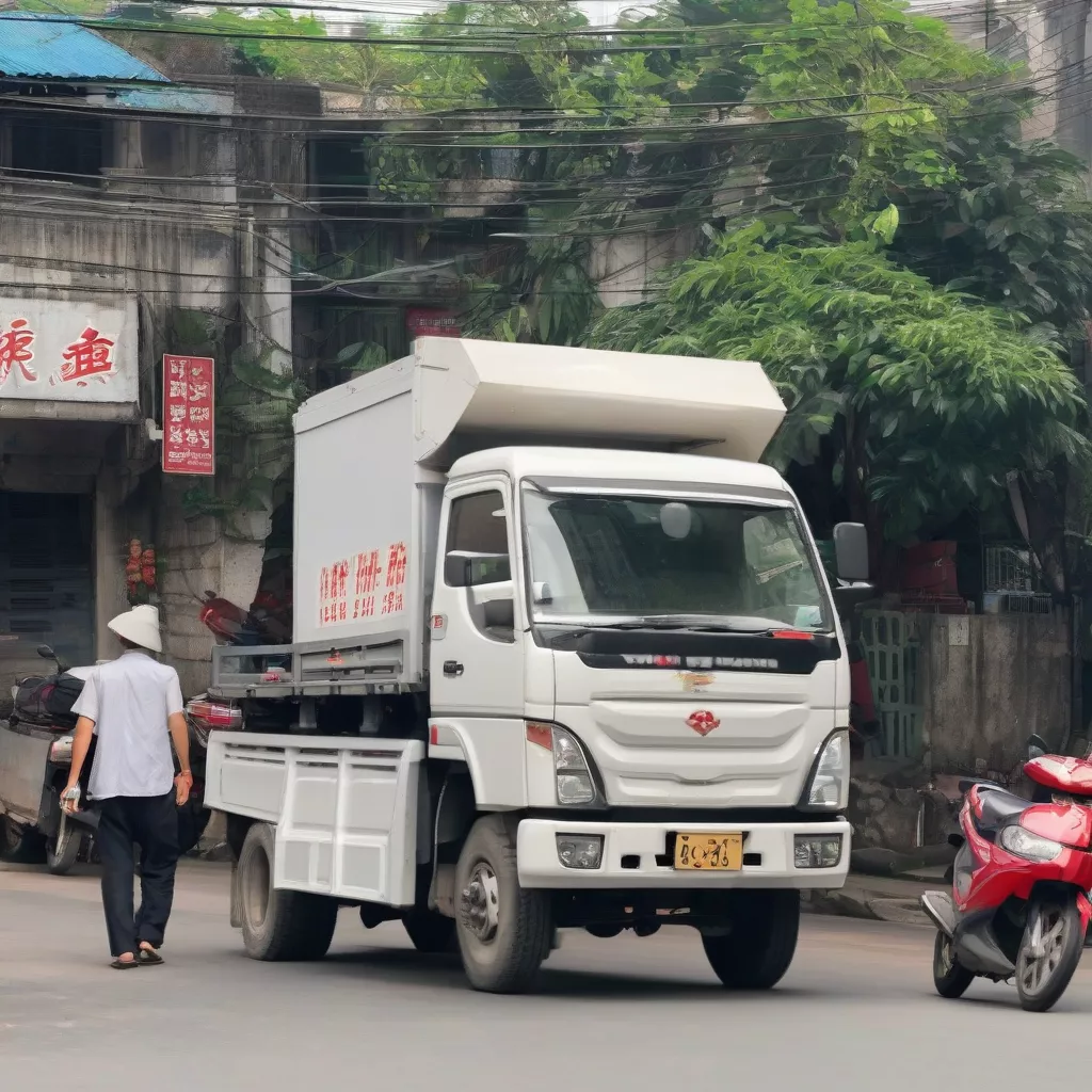 Mua xe tải biển số trắng tại Hà Nội