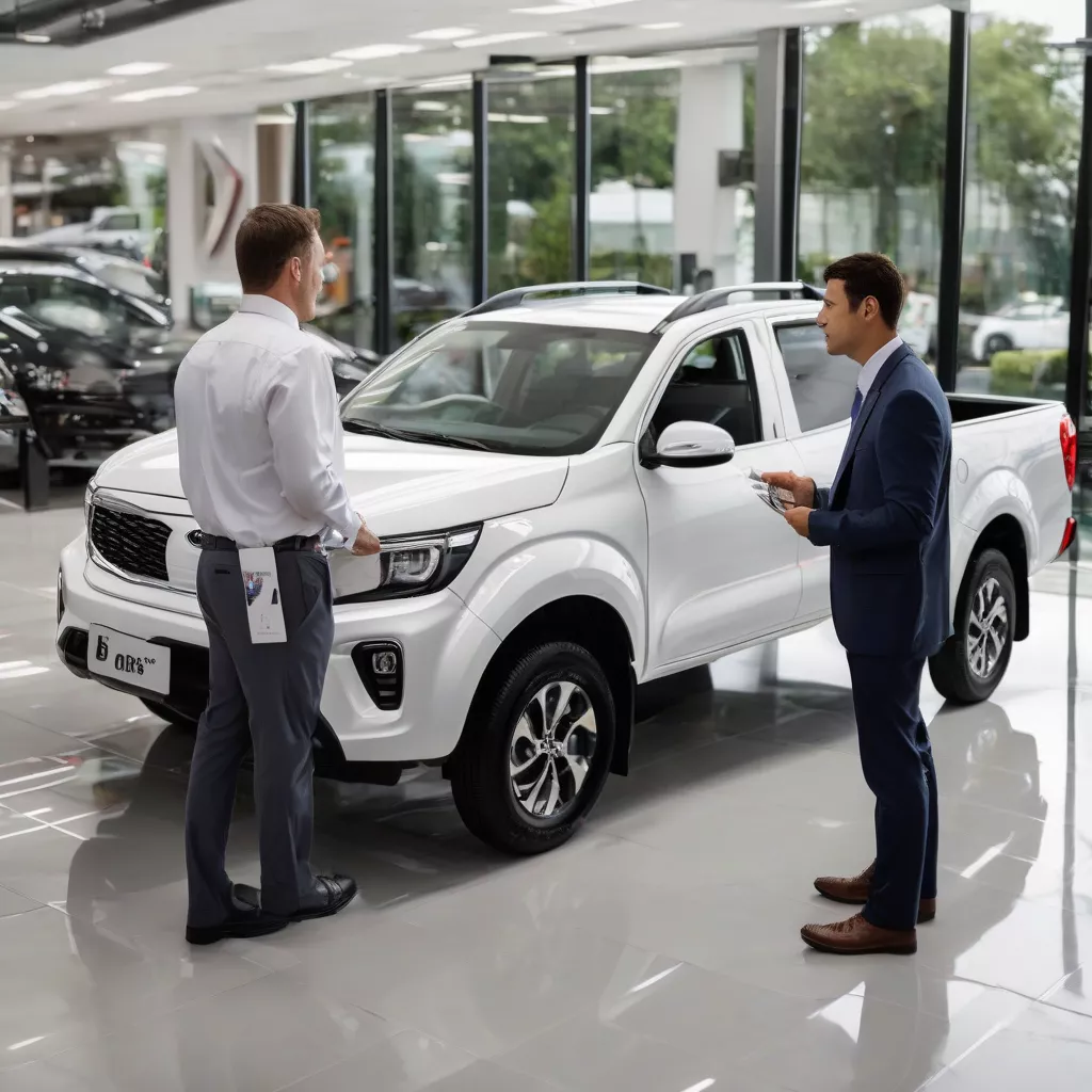 Khách hàng đang xem xe tải Kia Frontier 125 cũ tại XE TẢI HÀ NỘI