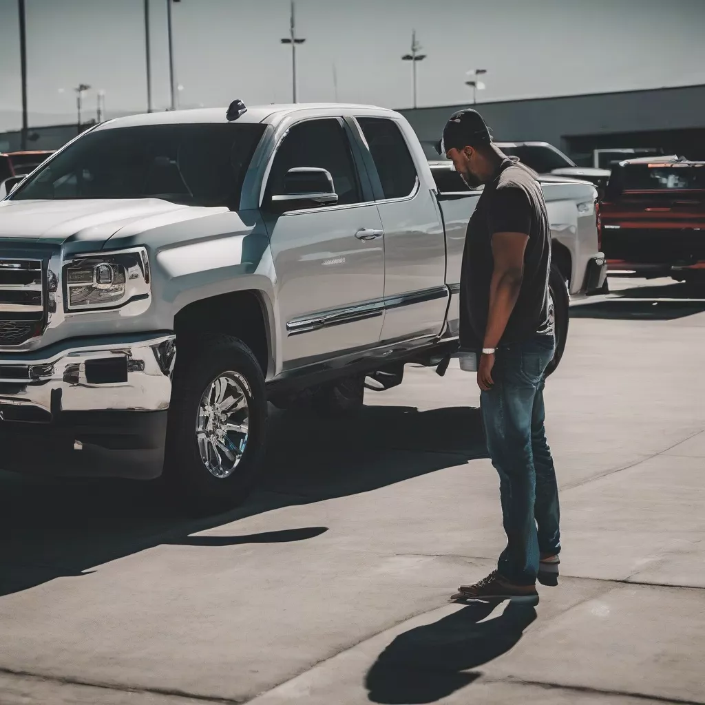 Buying a truck at a reputable dealership